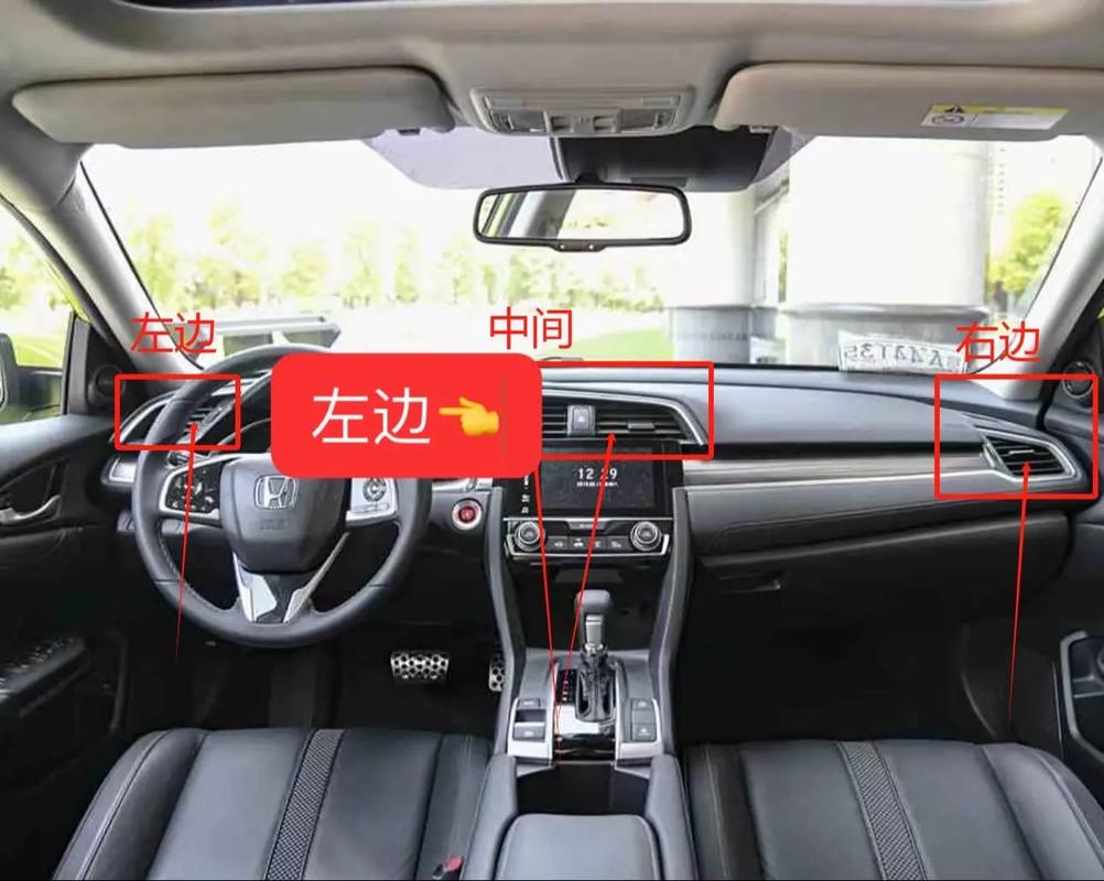 副驾驶出风口识别车型,副驾驶空调出风口识别车型