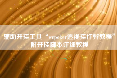 辅助开挂工具“wepoker透视挂作弊教程	”附开挂脚本详细教程